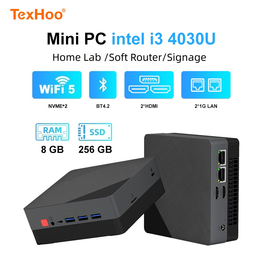 Khadas Vim4 8Gb - Texhoo มินิพีซี Intel Core I3 4030U