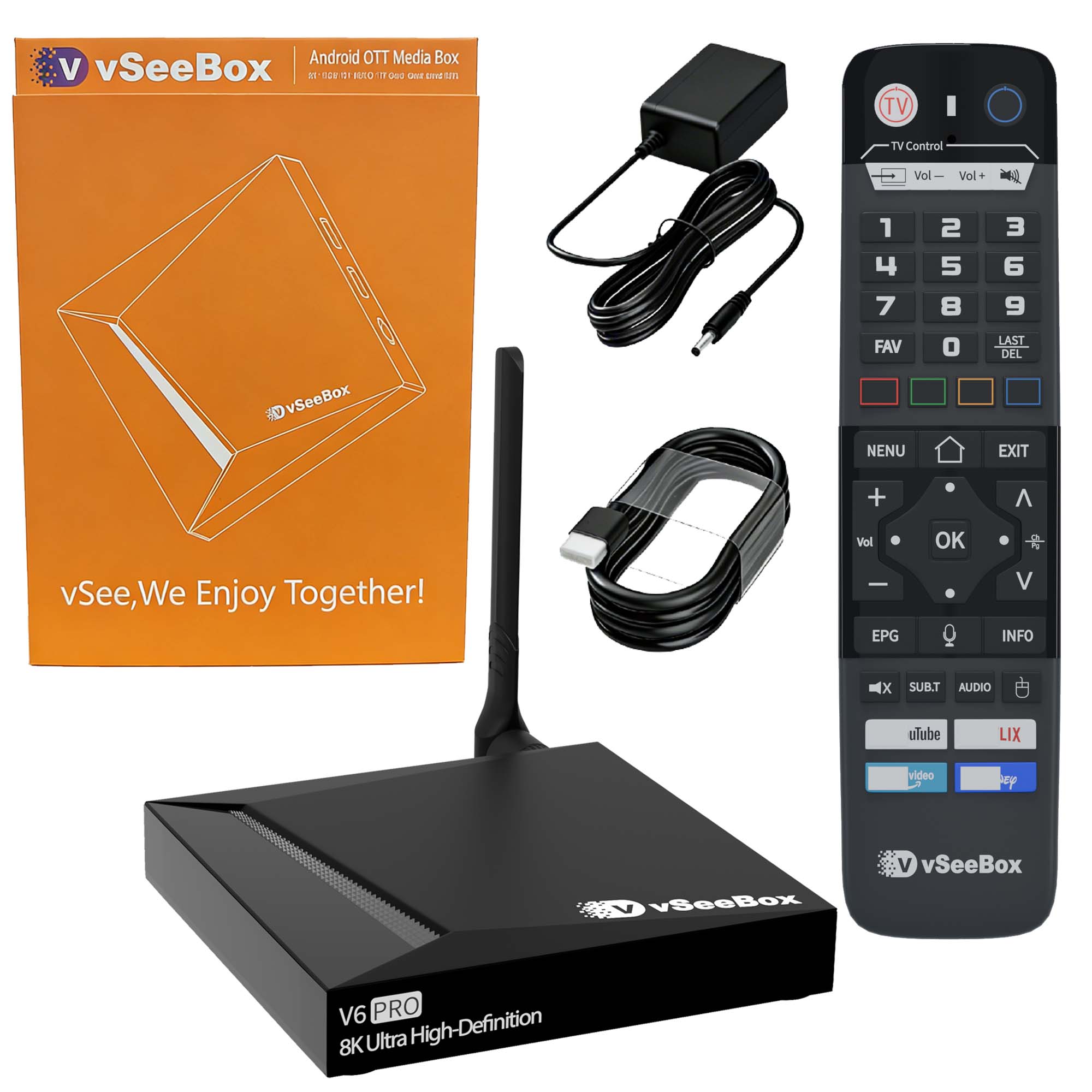 Khadas Vim4 8Gb - VSeeBox V6 Pro 2026 รุ่นใหม่ล่าสุด, RAM