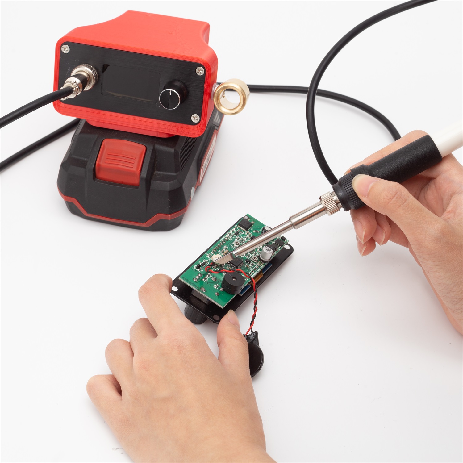 สถานีบัดกรี OLED T12 ร้อนเร็ว  - Soldering Station T12 Oled บทวิจารณ์และราคา