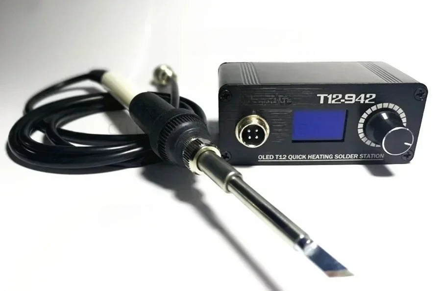 MINI T12 STC OLED สถานีบัดกรีด - Soldering Station T12 Oled บทวิจารณ์และราคา