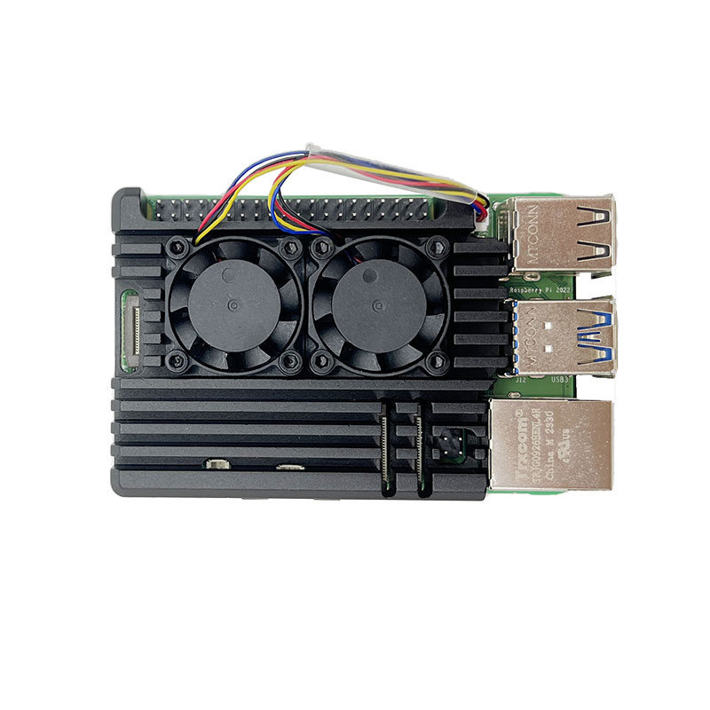 เคสระบายความร้อนแบบพัดลมคู่สำห - Raspberry Pi 5 8Gb Kit บทวิจารณ์และราคา